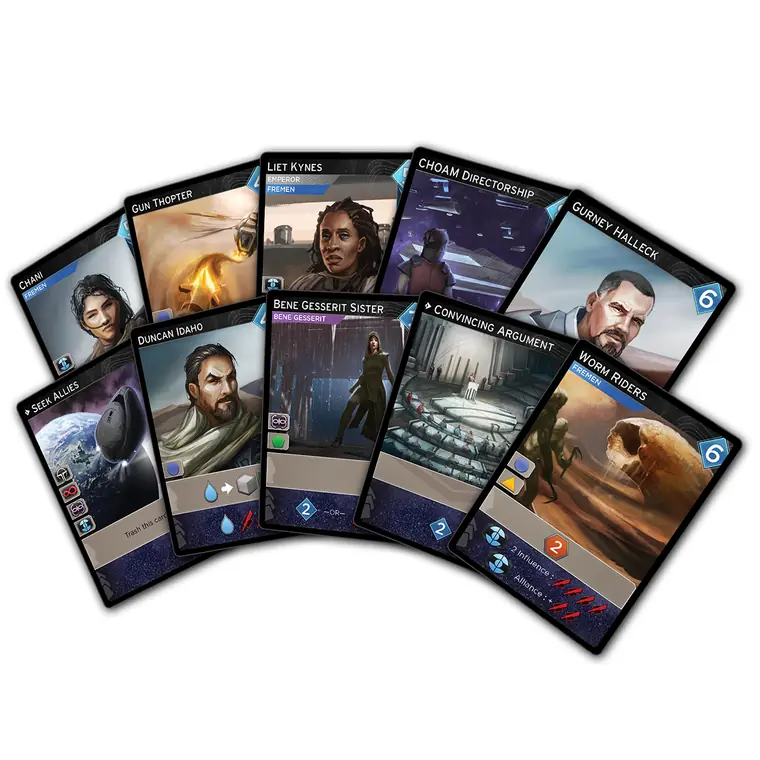 Cartas del mazo del Imperio