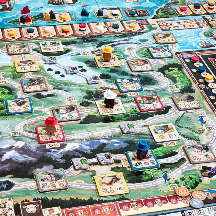El tablero de Nueva Zelanda con los ganaderos