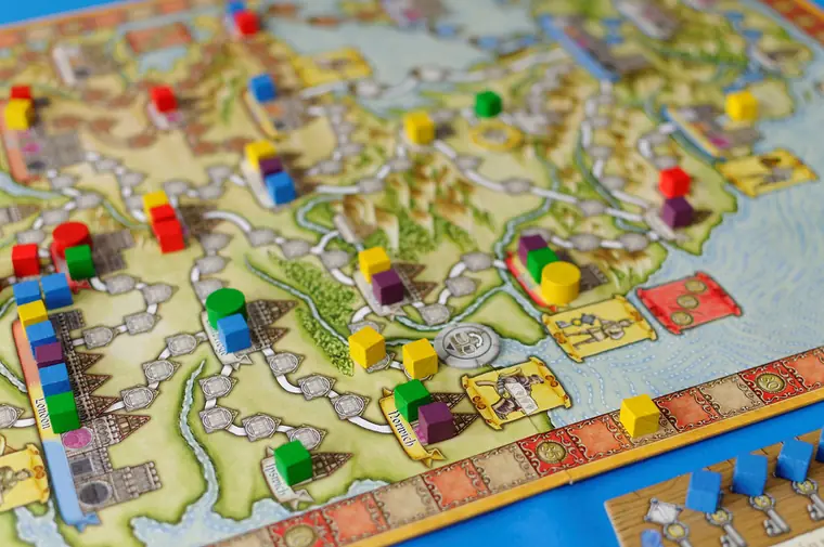 El mapa de la Liga con los comerciantes en juego
