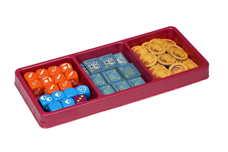 Dados, favor y multiplicadores en su bandeja
